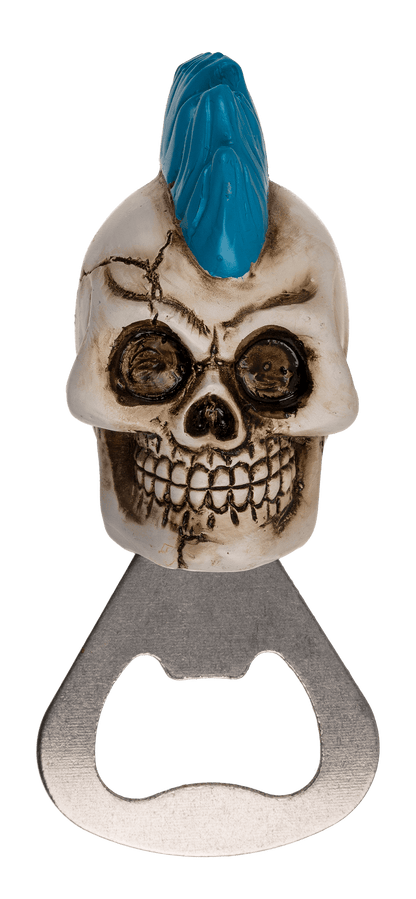 Metal bottle opener, Skull,