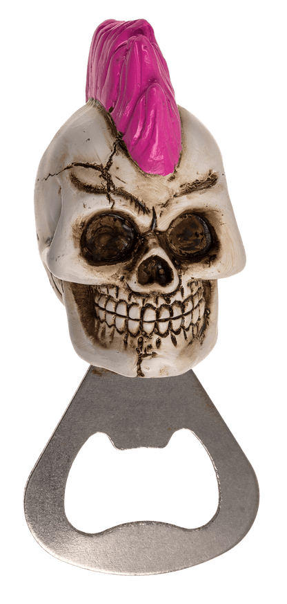 Metal bottle opener, Skull,