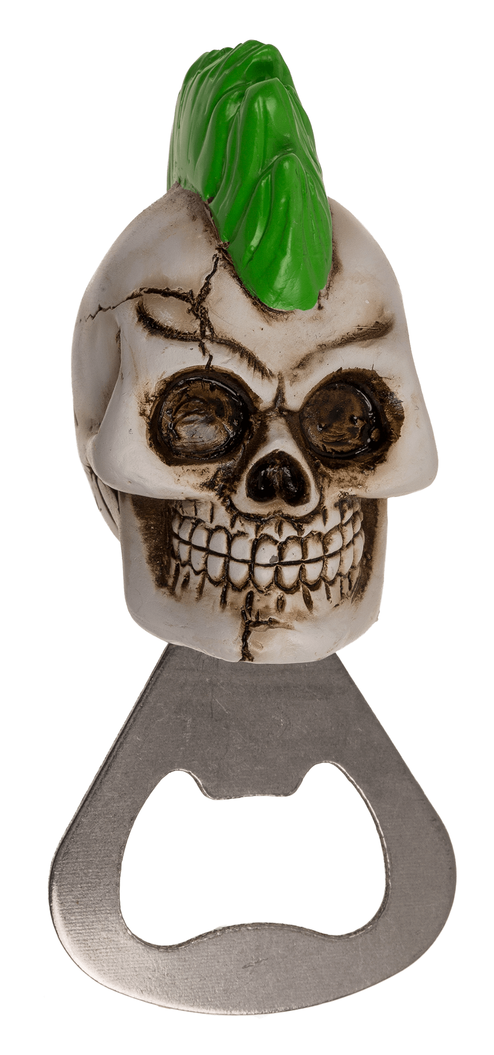 Metal bottle opener, Skull,