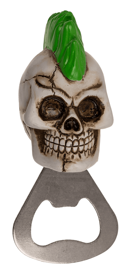 Metal bottle opener, Skull,