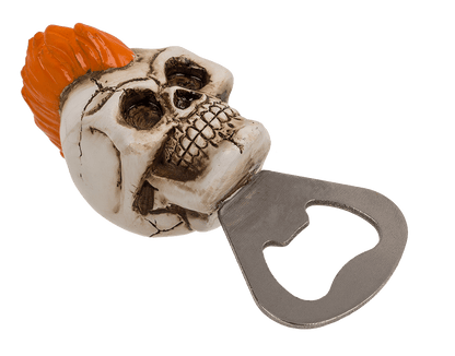 Metal bottle opener, Skull,