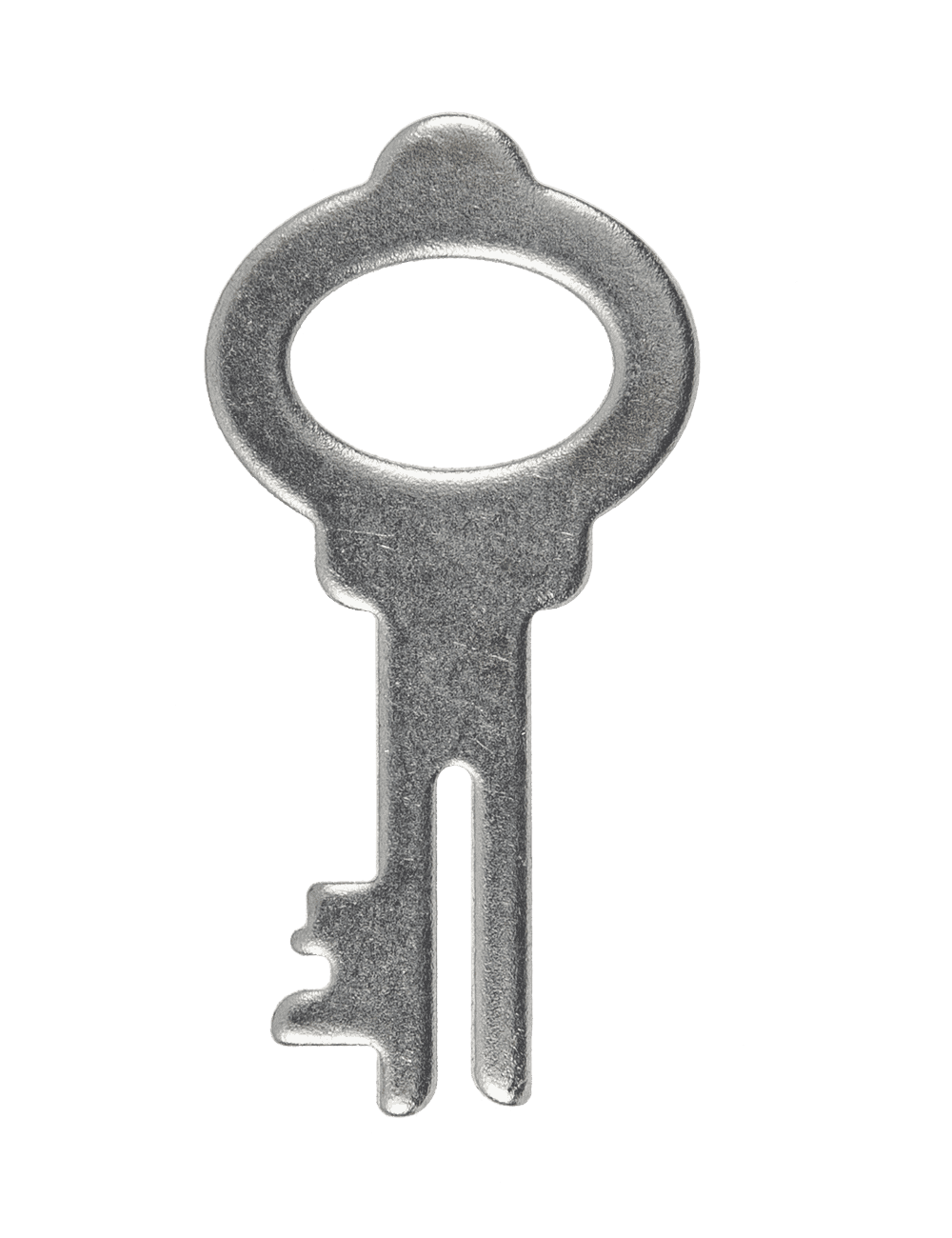 Saving bank with lock, Skull with blade,