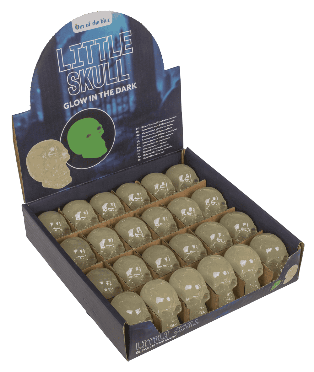 Little Skull, glow in the dark,