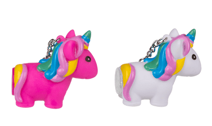 Metal key chain, unicorn,