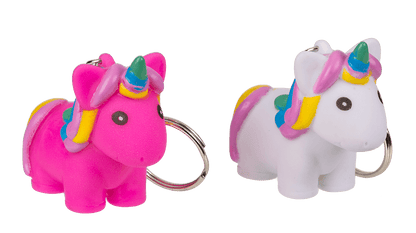 Metal key chain, unicorn,