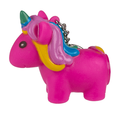 Metal key chain, unicorn,