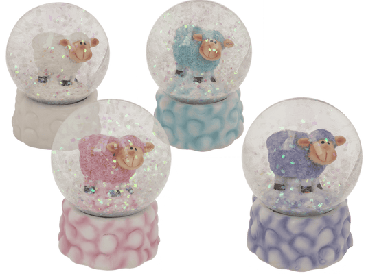 Glitter ball, Sheep, 4.5 x 4.5 cm, 4 ass.,