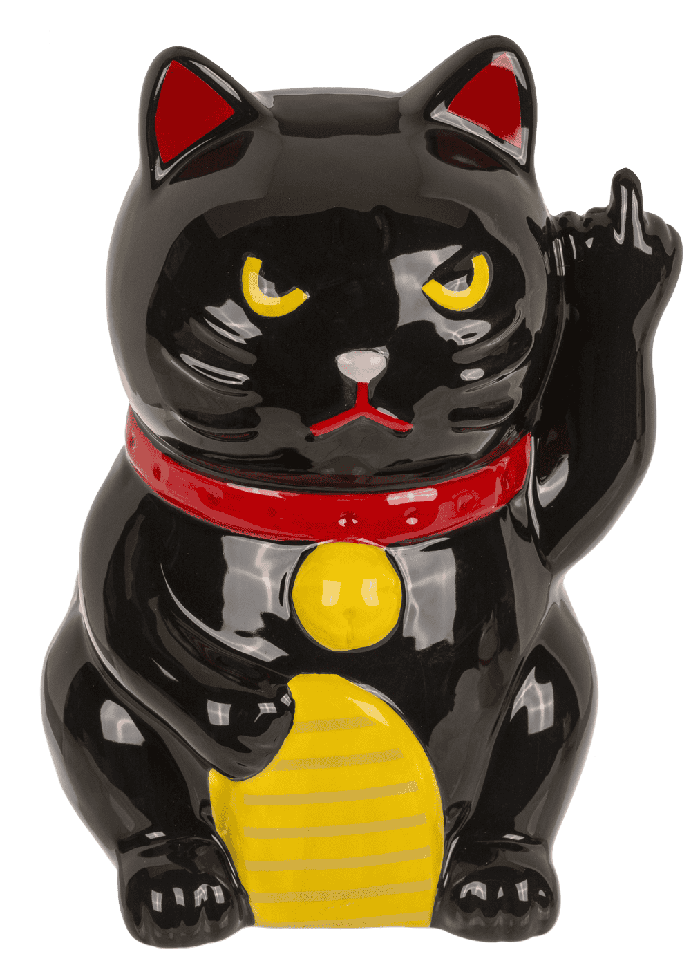Salvadanaio con serratura, Angry Cat