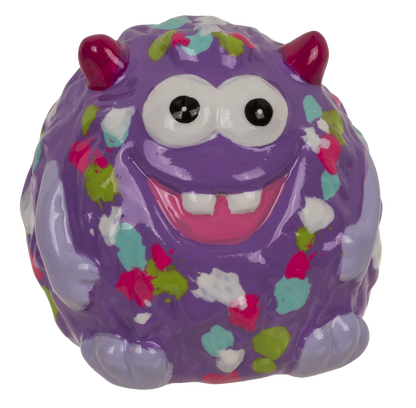 Spardose, Monster, 4-fach sortiert,