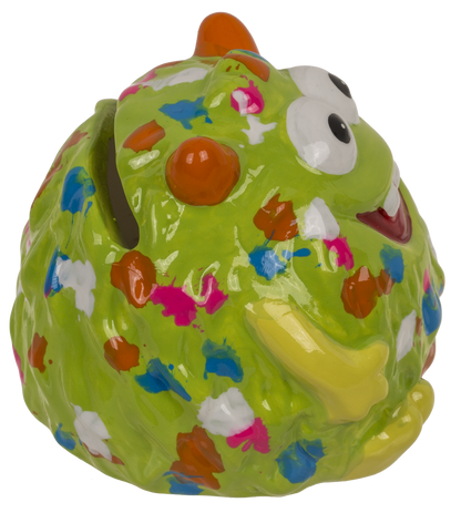 Spardose, Monster, 4-fach sortiert,