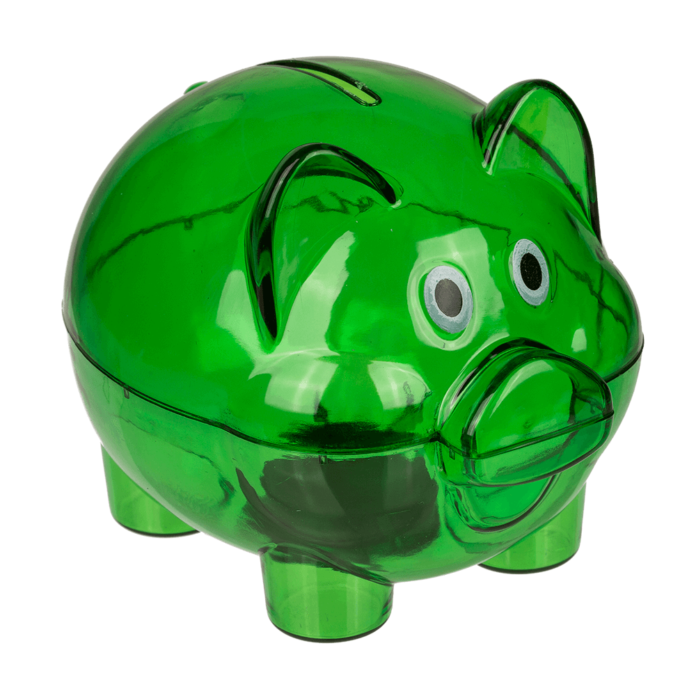 Money bank, pig, ca. 10 x 8 x 8 cm,