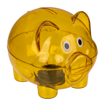 Money bank, pig, ca. 10 x 8 x 8 cm,