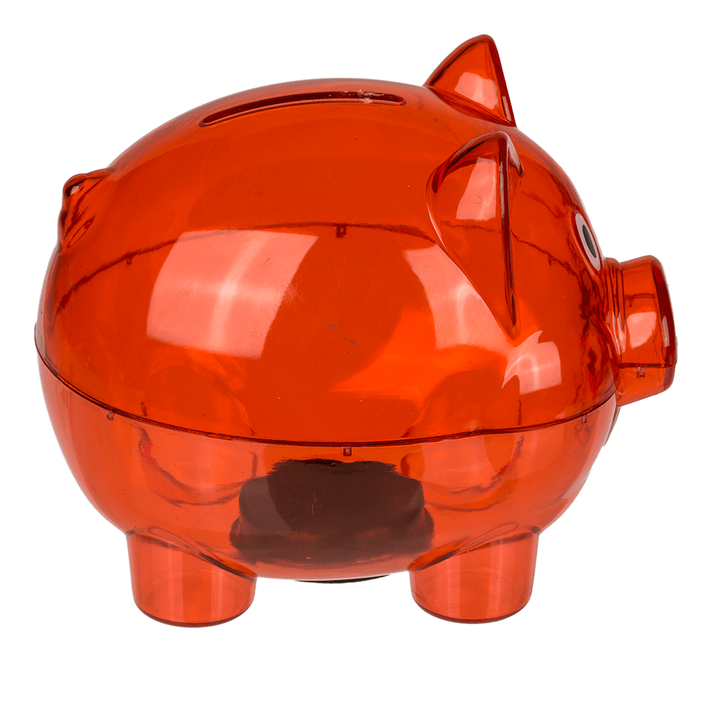 Money bank, pig, ca. 10 x 8 x 8 cm,
