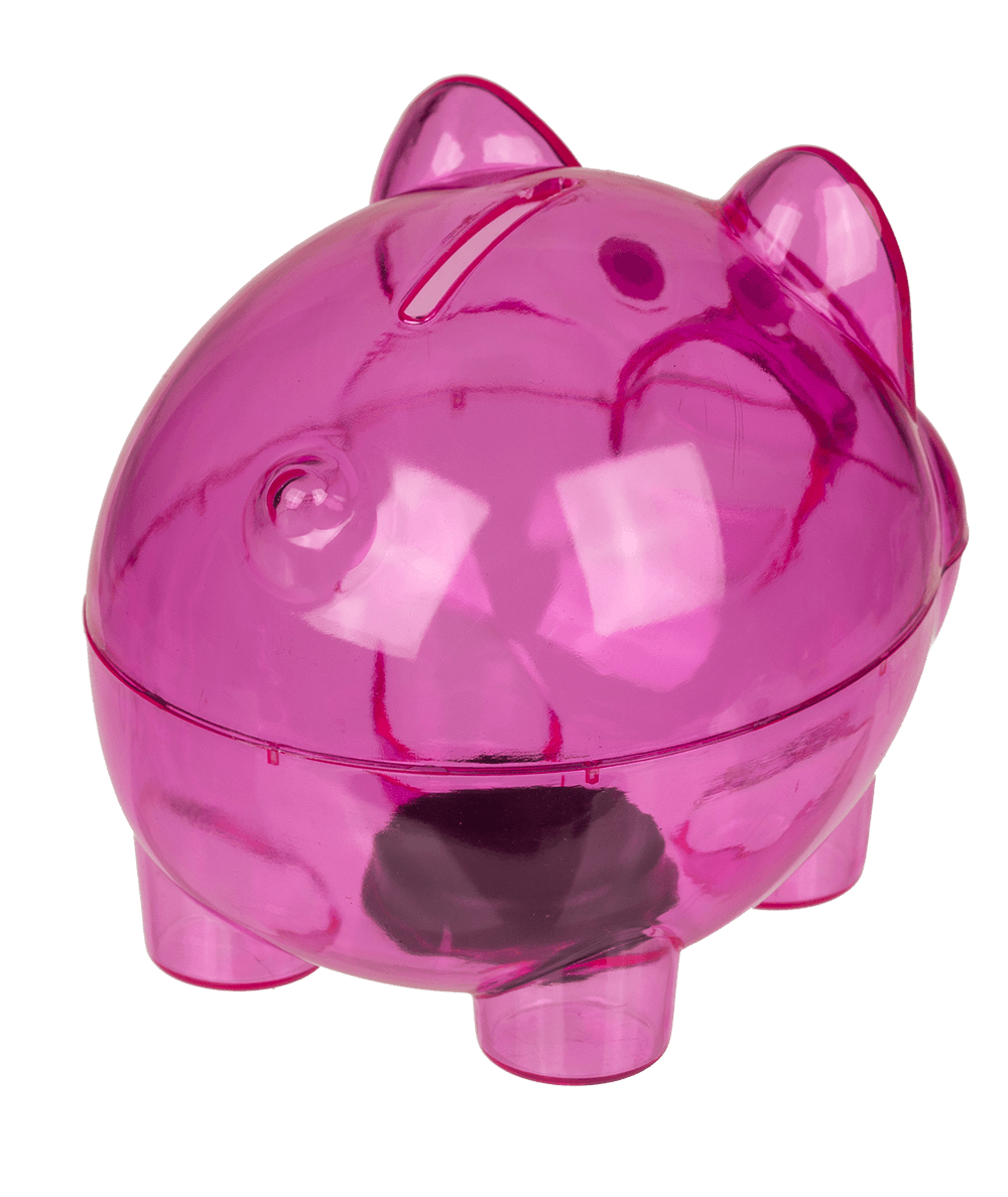 Money bank, pig, ca. 10 x 8 x 8 cm,