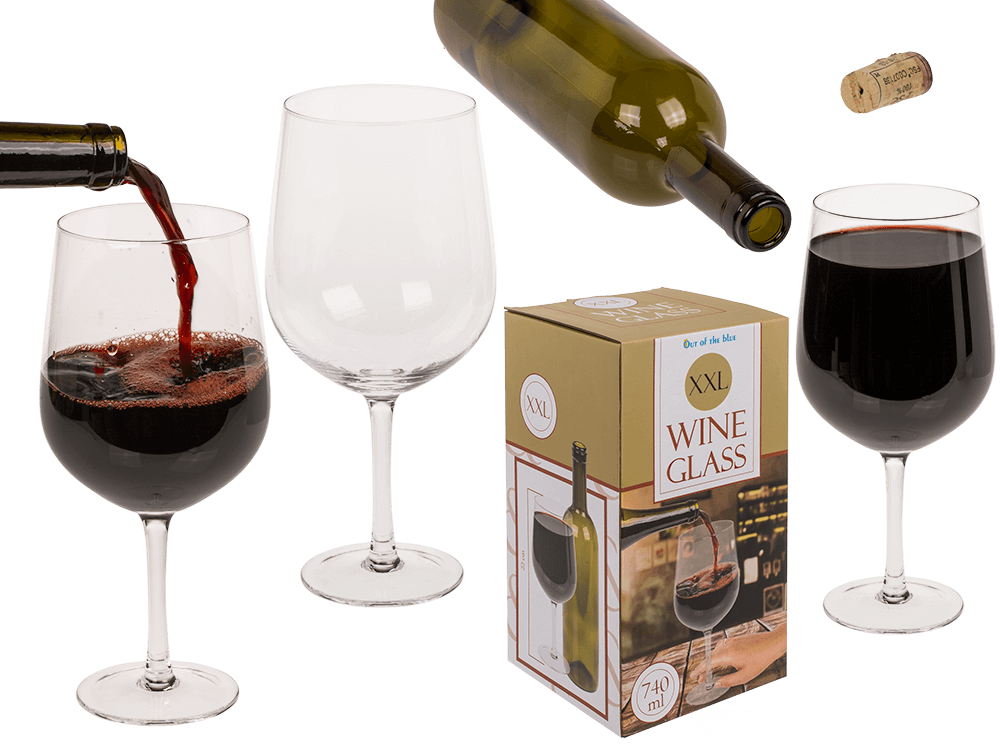 XXL-Wine glass for ca. 750 ml,
