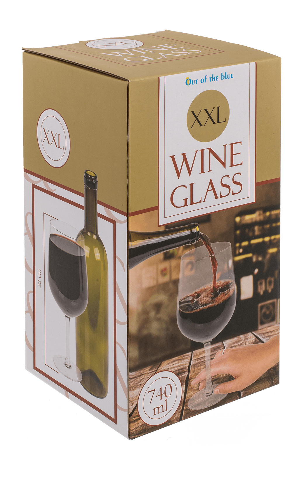 XXL-Wine glass for ca. 750 ml,