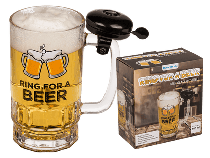 Beer glass with bell,