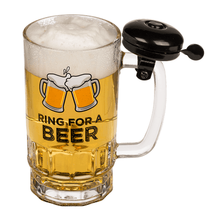 Beer glass with bell,