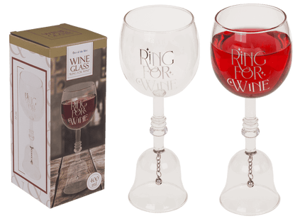 Wine glass table bell, Ring For Wine, 22 cm,