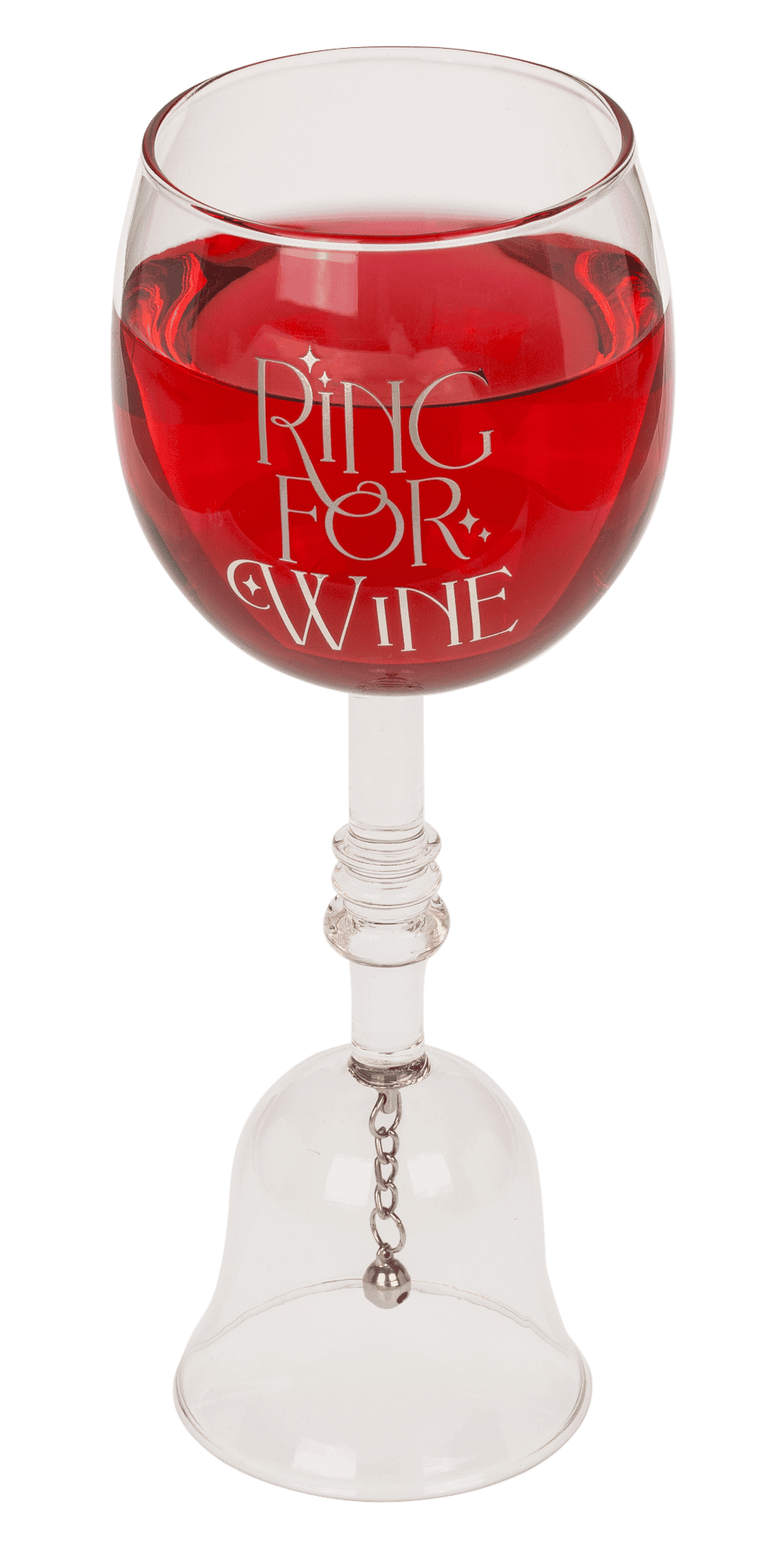 Wine glass table bell, Ring For Wine, 22 cm,