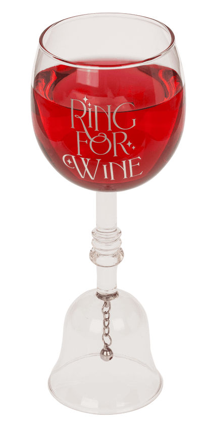 Wine glass table bell, Ring For Wine, 22 cm,