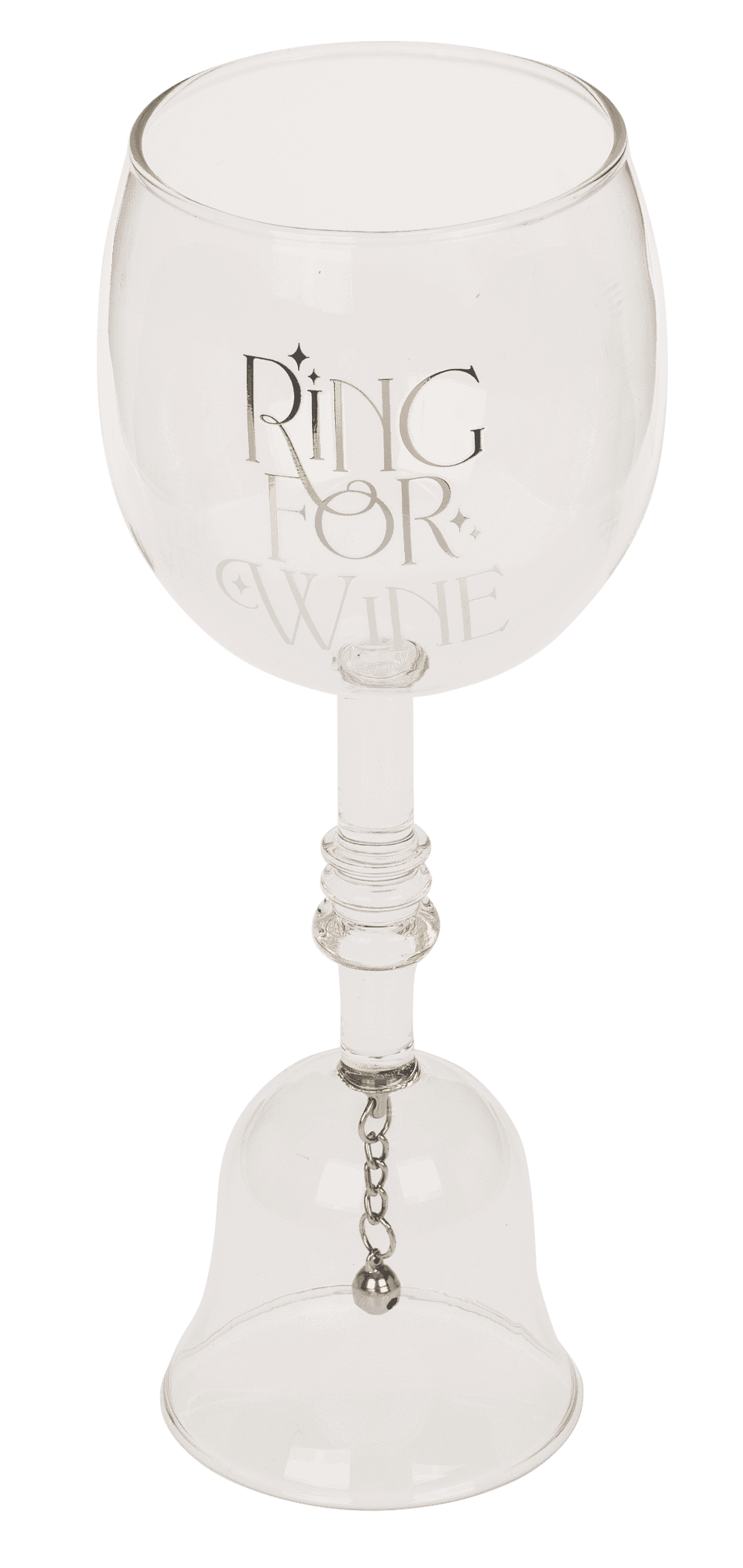 Wine glass table bell, Ring For Wine, 22 cm,