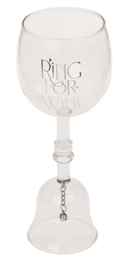 Wine glass table bell, Ring For Wine, 22 cm,