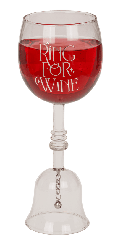 Wine glass table bell, Ring For Wine, 22 cm,