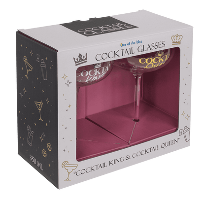 Cocktail glass set, Cocktail King and