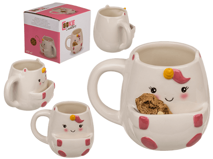 Dolomite Mug, Cookie Cuddler, Unicorn,