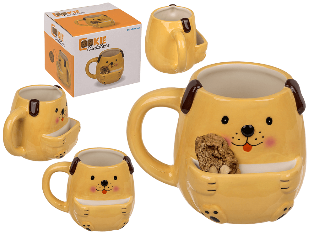 Dolomite Mug, Cookie Cuddler, Dog,