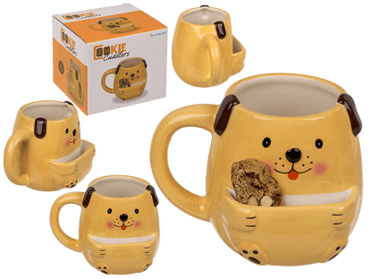 Dolomite Mug, Cookie Cuddler, Dog,