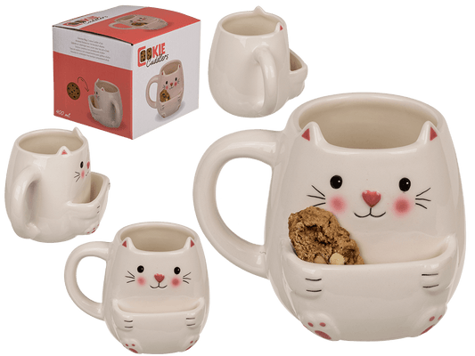 Dolomite Mug, Cookie Cuddler, Cat,