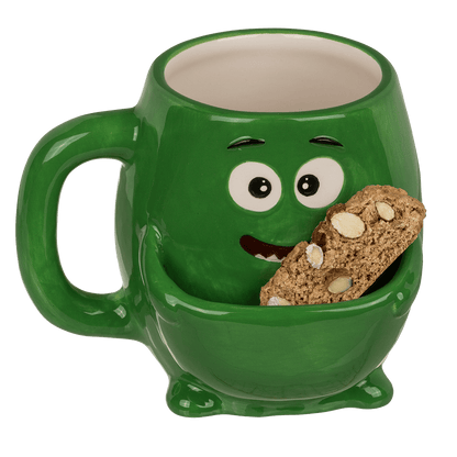 Dolomite Mug, Cookie Cudler, green Monster,