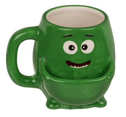 Dolomite Mug, Cookie Cudler, green Monster,