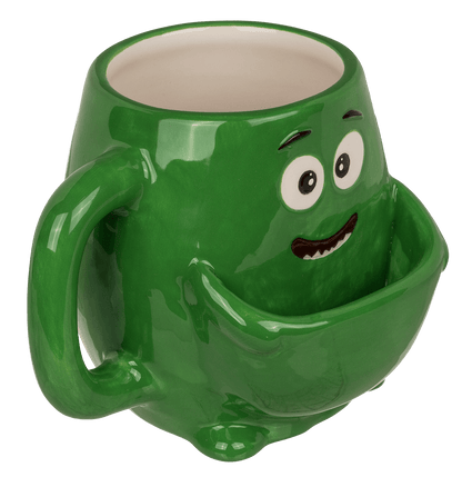 Dolomite Mug, Cookie Cudler, green Monster,
