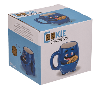 Dolomite Mug, Cookie Cudler, blue Monster,