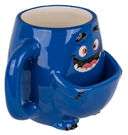 Dolomite Mug, Cookie Cudler, blue Monster,