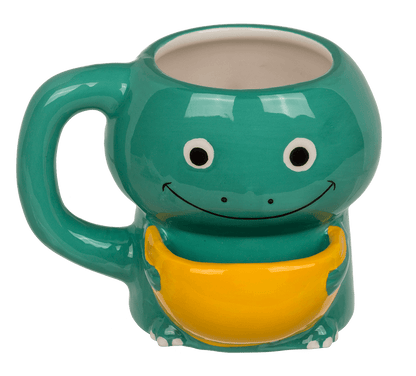 Dolomite Mug, Cookie Cuddler, Dinosaur,
