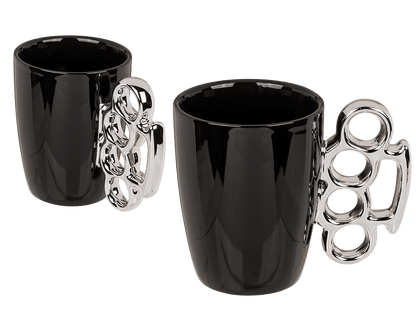 Black mug, Knuckle Duster,