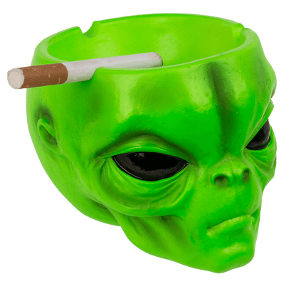 Ashtray, Alien head, ca. 10 x7 cm,