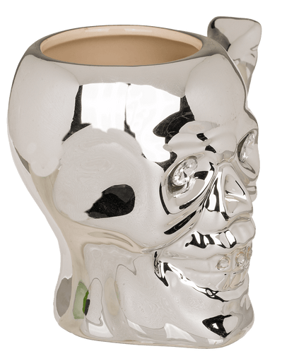 Mug, Skull with crystal stones,