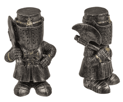 Knight with castle display, knight 4 ass.,