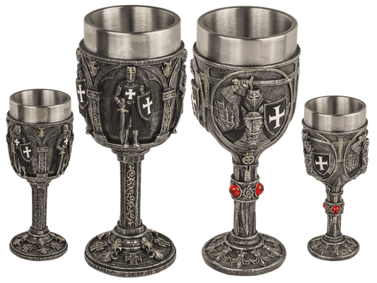 Mug, knight, with stainless steel insert,