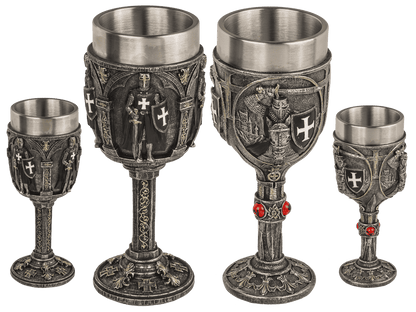 Mug, knight, with stainless steel insert,