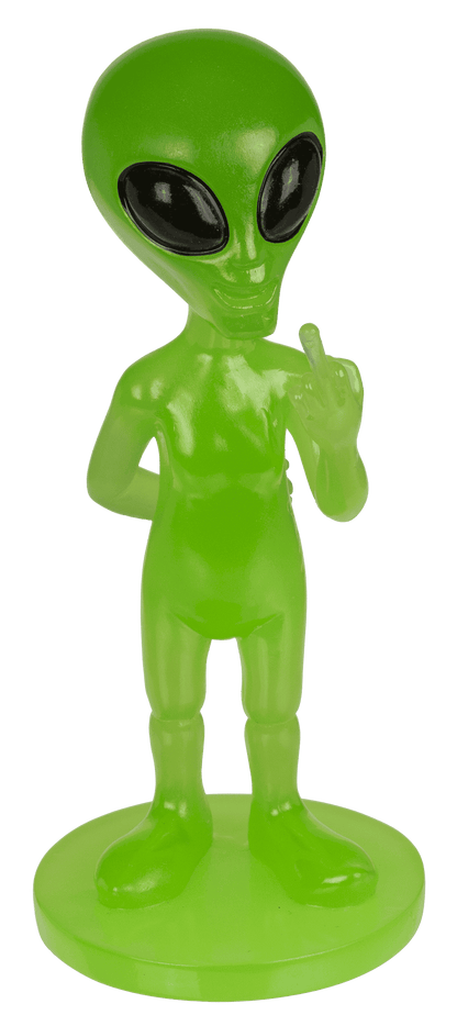 Alien, Glow in the dark;15.5 cm x 6.5 cm x 6.5 cm,