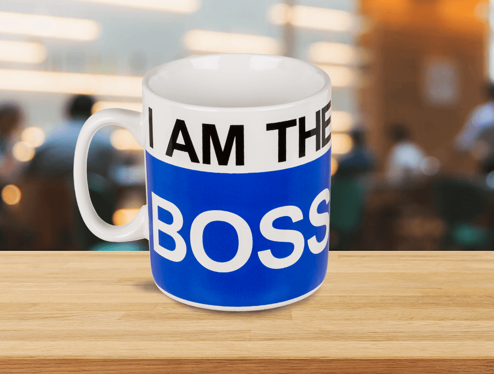 Coffee Mug, I am the Boss,