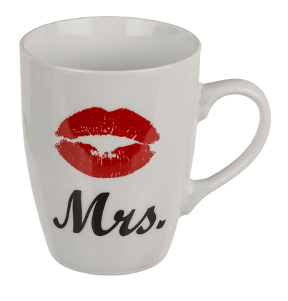 New Bone China mug, Mr. & Mrs.,