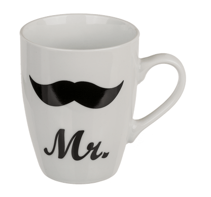 New Bone China mug, Mr. & Mrs.,