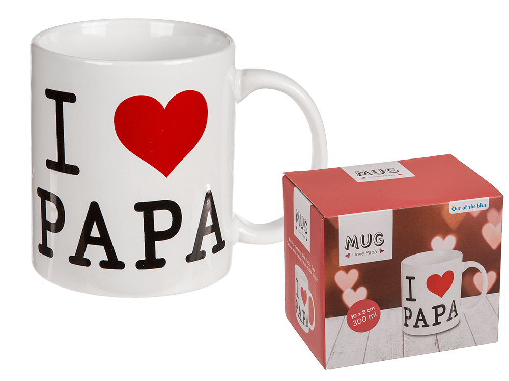 Mug, I love Papa,